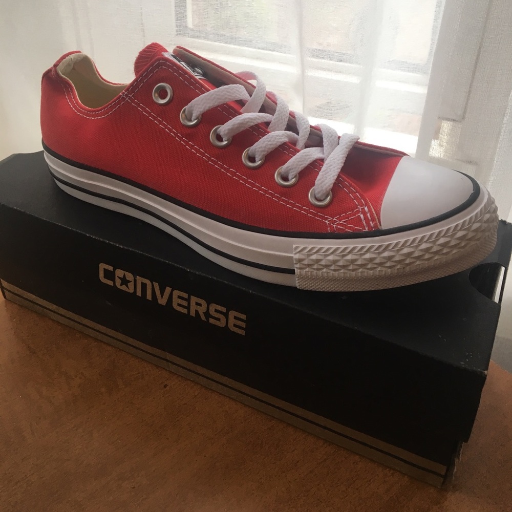NIB Red Converse All Stars